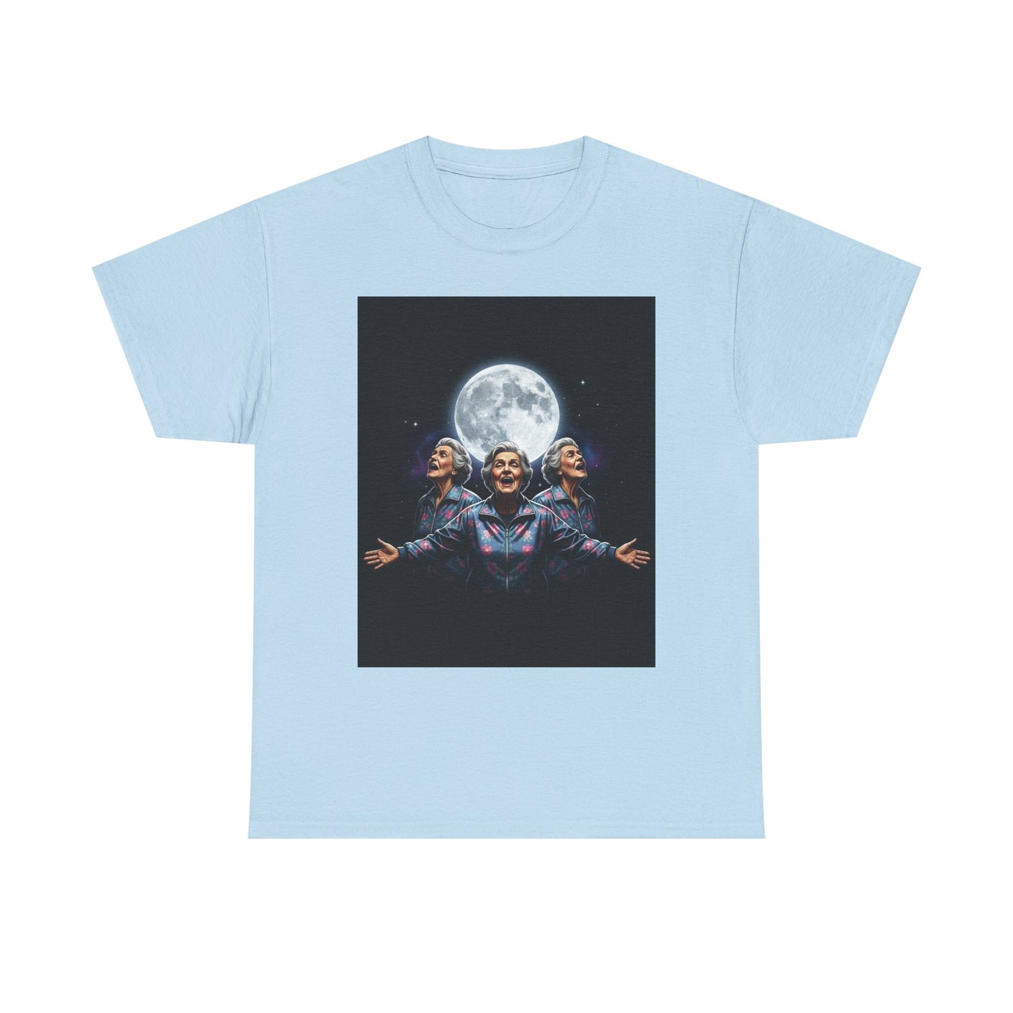 Funny Moon Meme Graphic Tee | Trendy Streetwear T-Shirt | Unisex Cotton Comfort