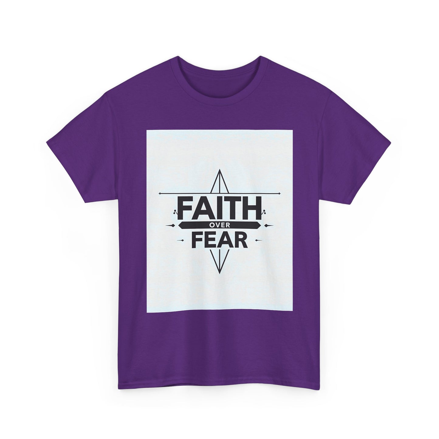 Faith Over Fear Unisex Heavy Cotton Tee