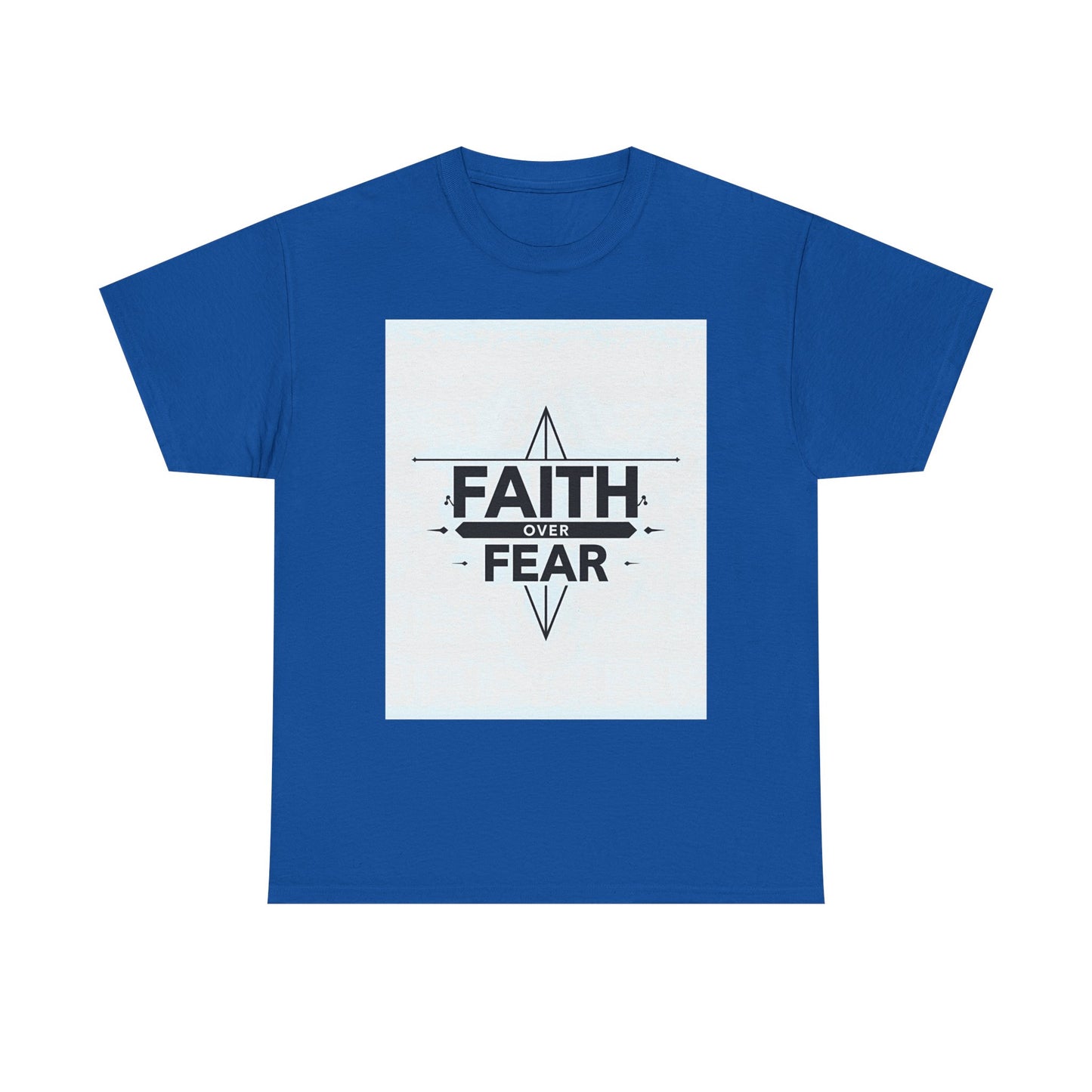 Faith Over Fear Unisex Heavy Cotton Tee