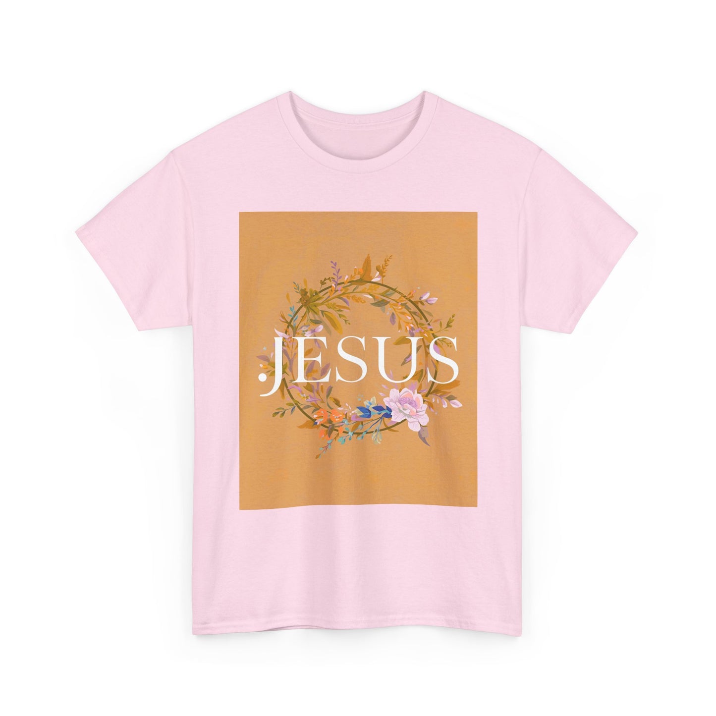 Floral Trendy Unisex Heavy Cotton Tee | Casual Wear