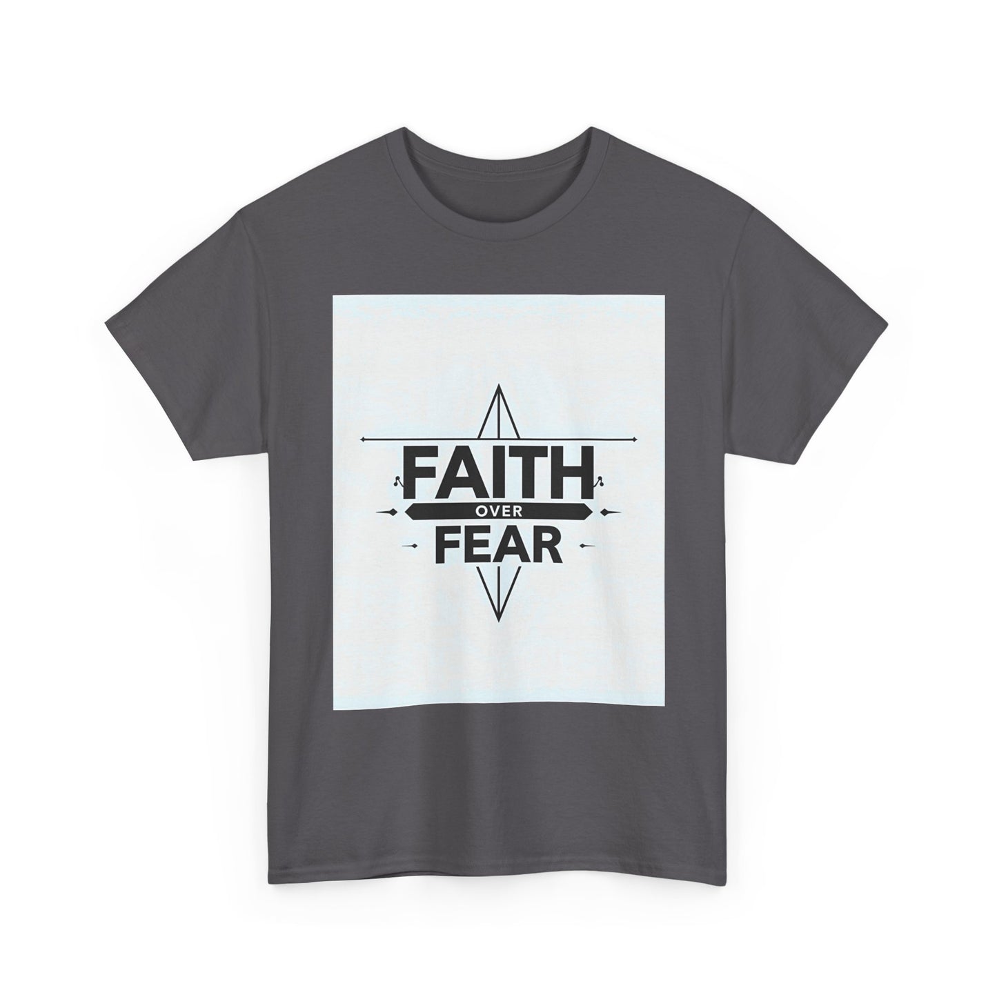Faith Over Fear Unisex Heavy Cotton Tee