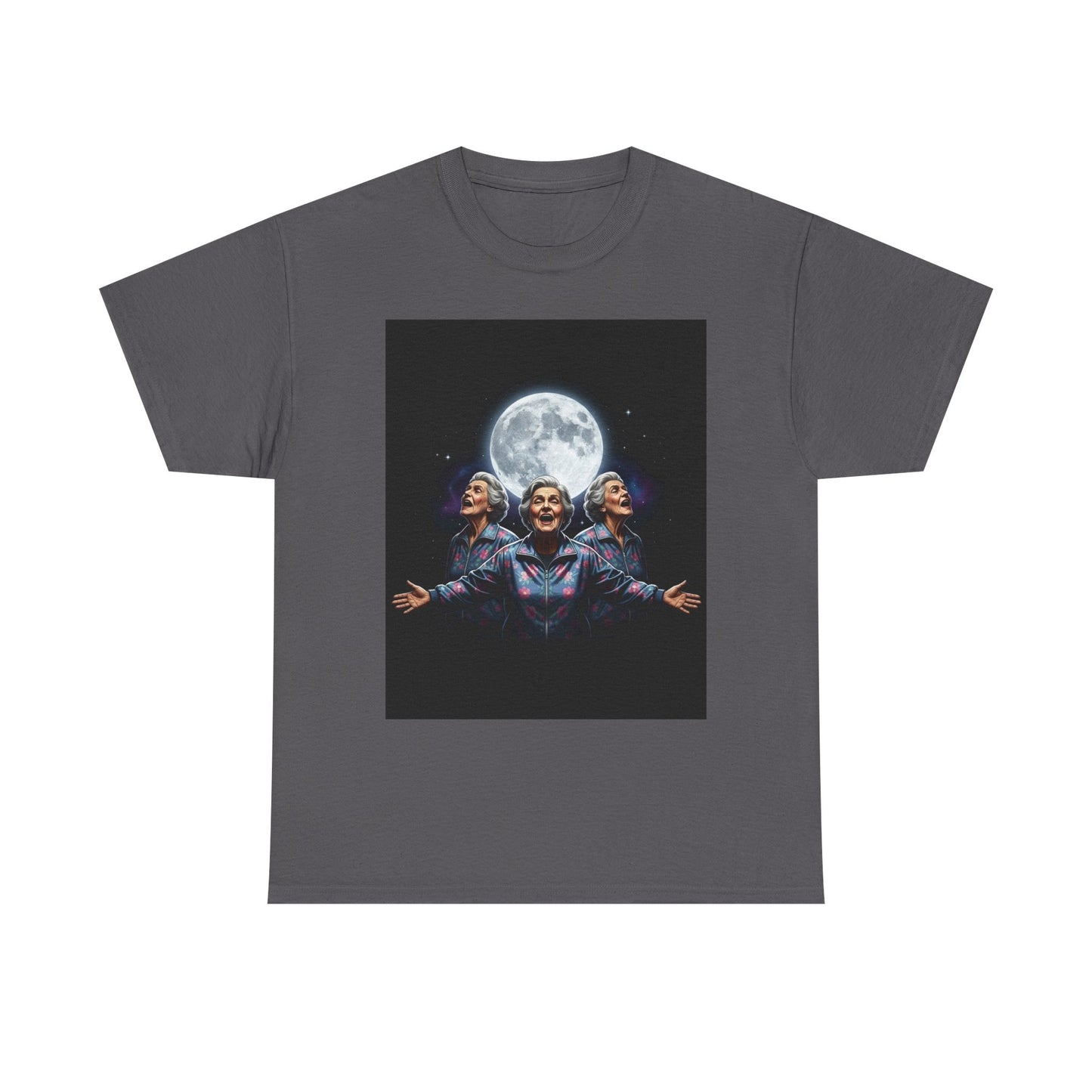 Funny Moon Meme Graphic Tee | Trendy Streetwear T-Shirt | Unisex Cotton Comfort