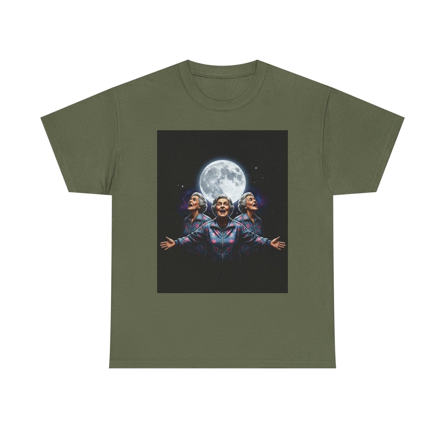 Funny Moon Meme Graphic Tee | Trendy Streetwear T-Shirt | Unisex Cotton Comfort