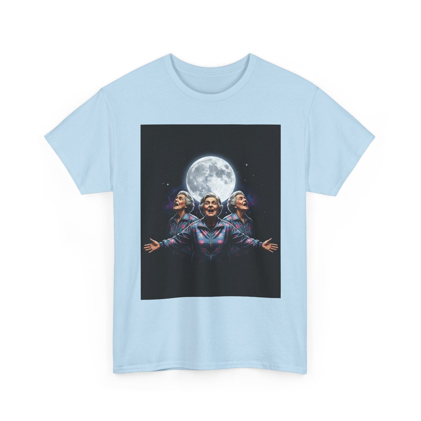 Funny Moon Meme Graphic Tee | Trendy Streetwear T-Shirt | Unisex Cotton Comfort