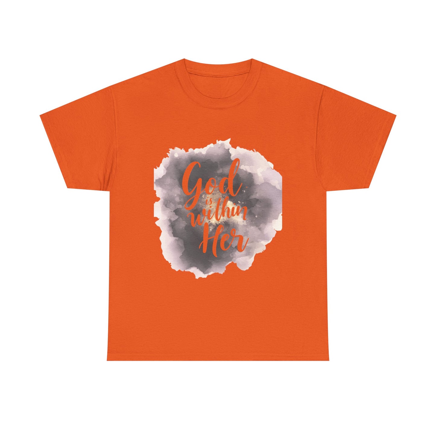 He is Within Her Unisex Heavy Cotton Tee - Inspirational Women's Shirt