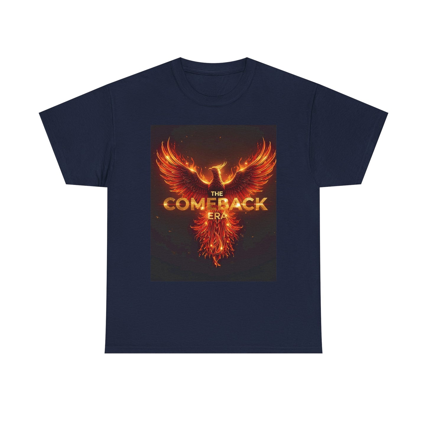 The Comeback Era Heavy , Motivational , Phoenix Graphic , Casual Wear, Gift Idea Graphic Tee | Trendy Streetwear T-Shirt | Unisex Cotton ...