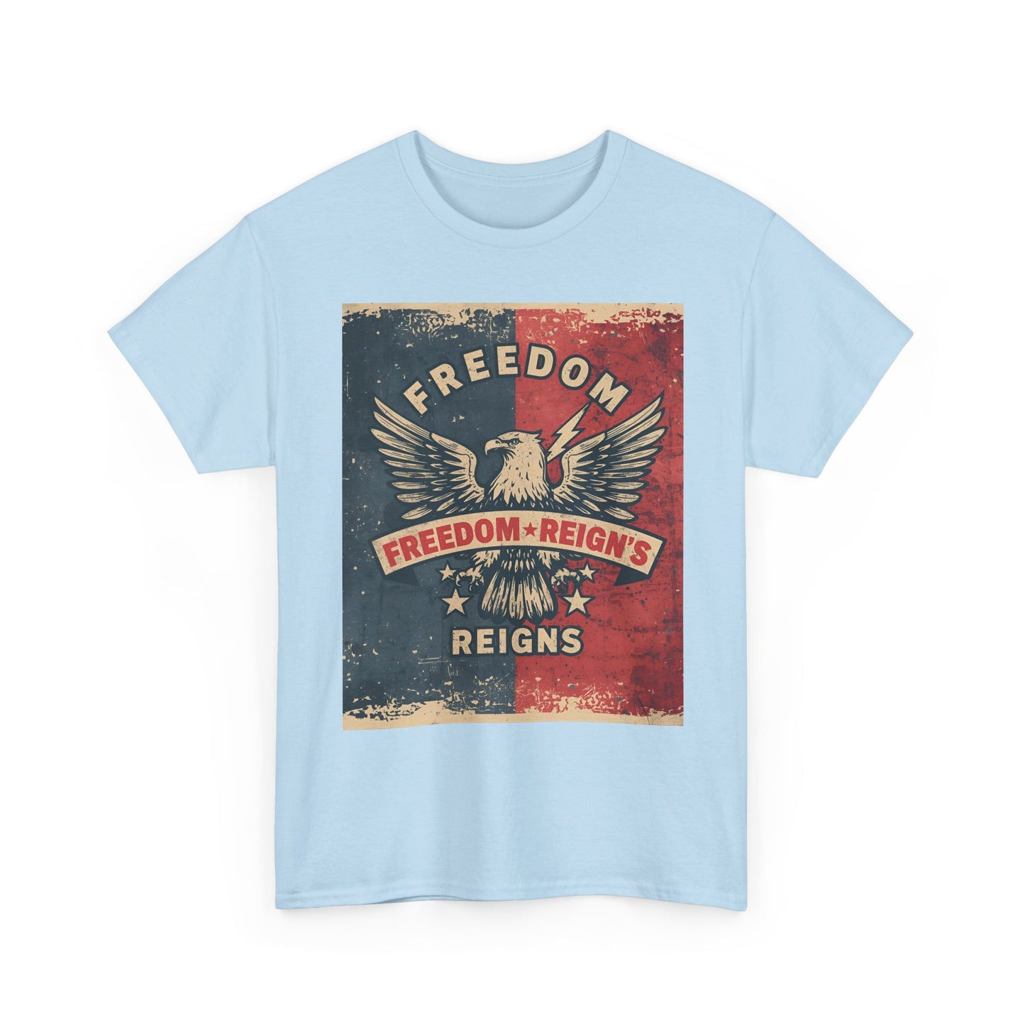 Patriotic Eagle , Vintage Freedom , , Independence Day Gift, Americana , Casual Statement Graphic Tee | Trendy Streetwear T-Shirt | Unise...