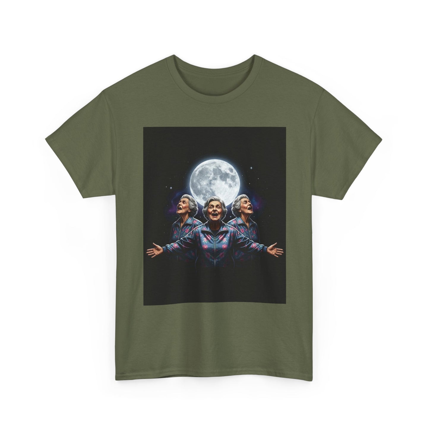 Funny Moon Meme Graphic Tee | Trendy Streetwear T-Shirt | Unisex Cotton Comfort