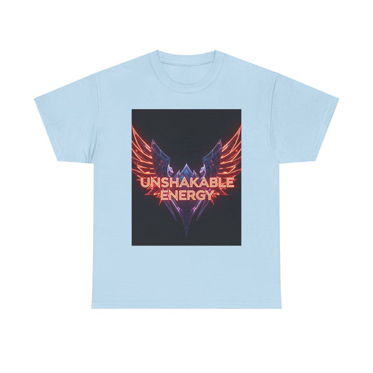 Unshakable Energy Graphic Motivational For Positivity, Casual Wear, Gift For Friends, Workout Gear, Everyday Style Graphic Tee | Trendy S...