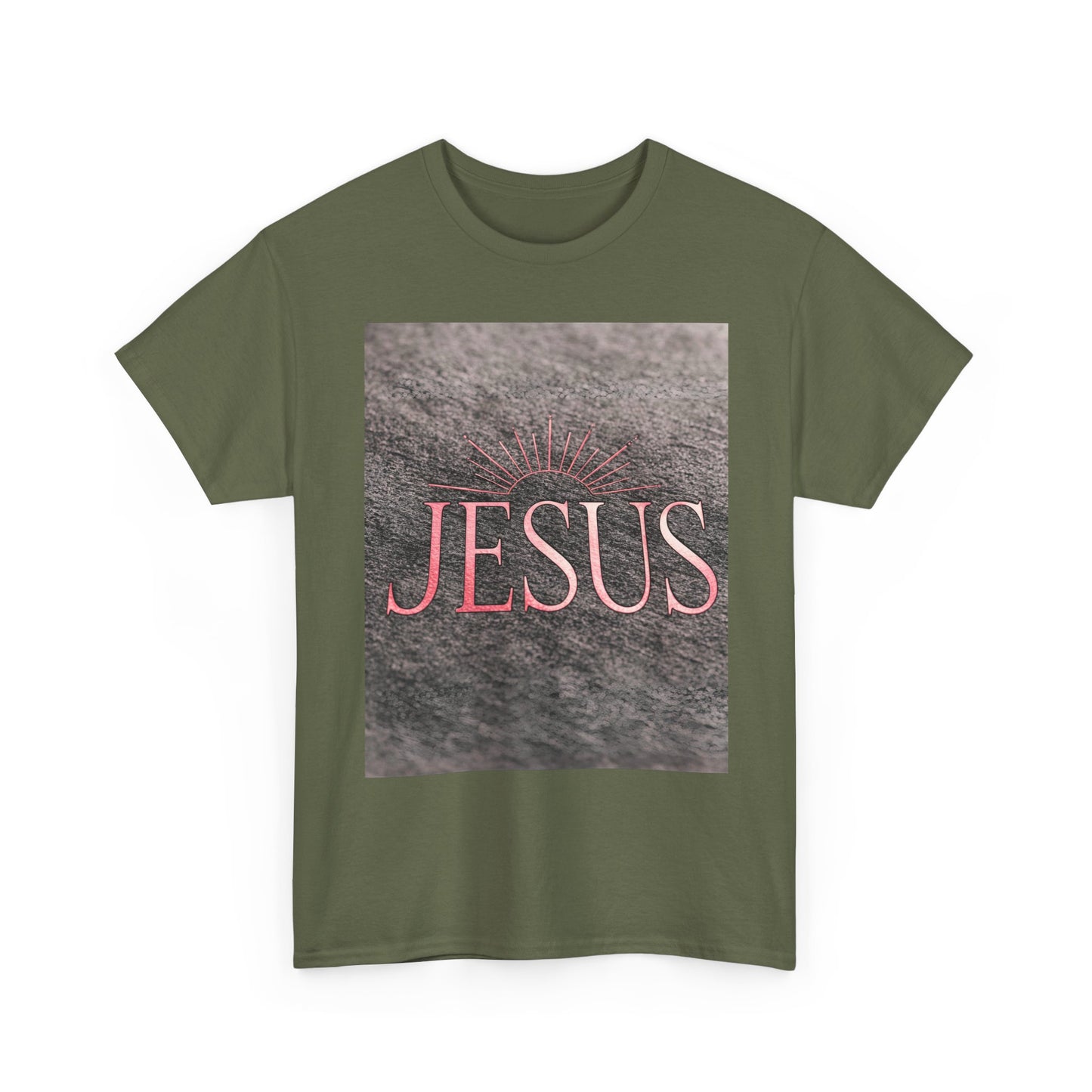 Faith-Inspired Unisex Heavy Cotton Tee - Bold 'Trendy' Design