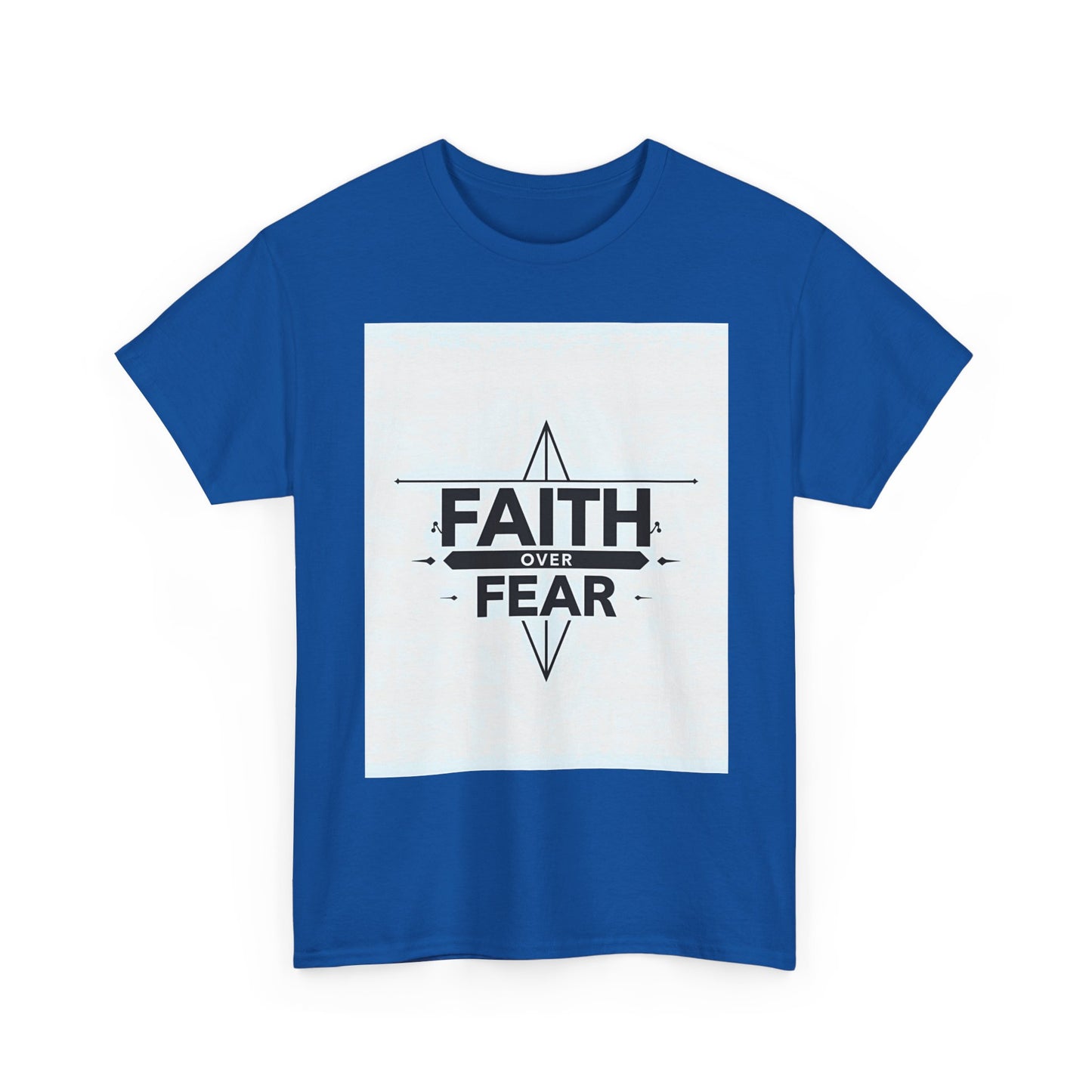 Faith Over Fear Unisex Heavy Cotton Tee