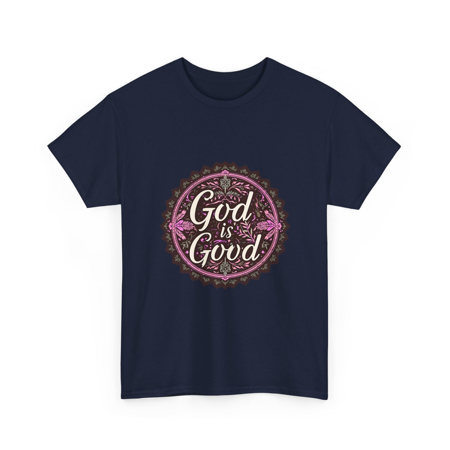 Inspirational Unisex Heavy Cotton Tee - "Faith-Based" Design