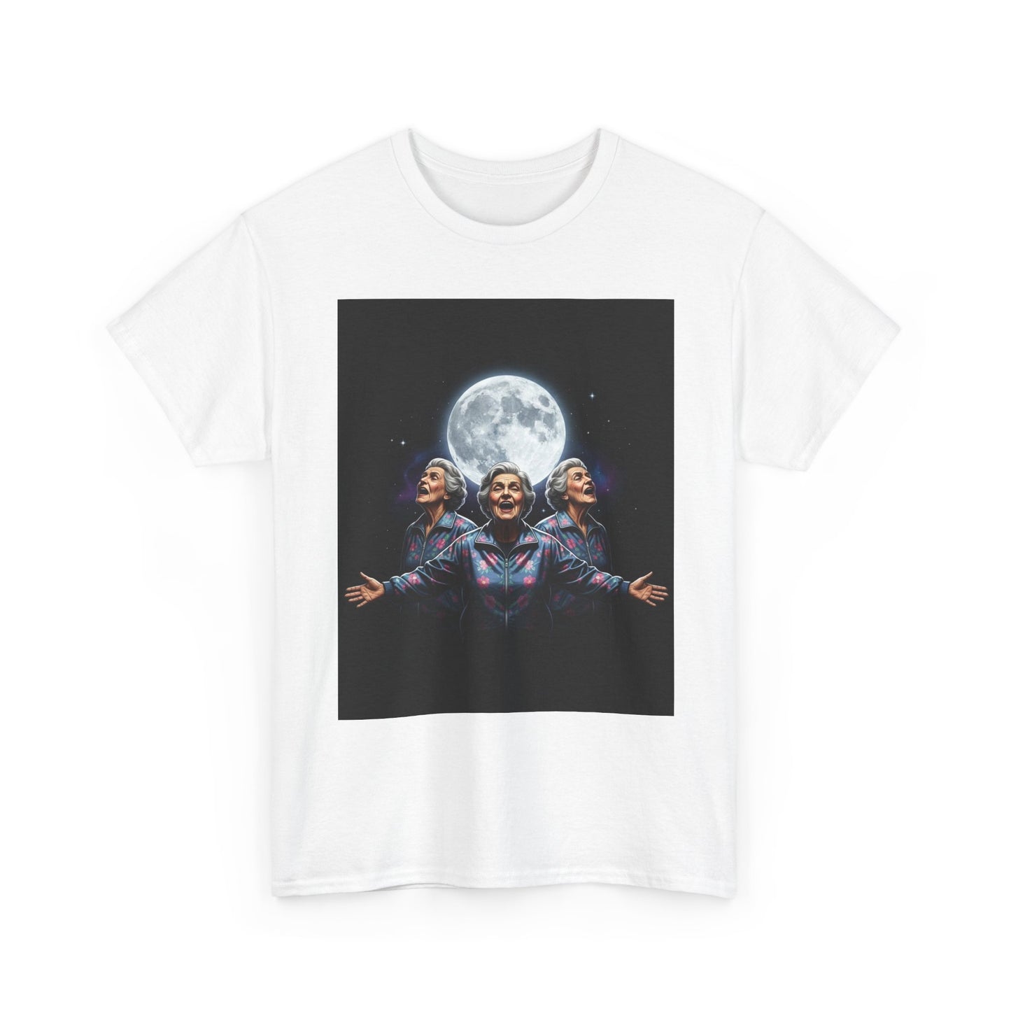Funny Moon Meme Graphic Tee | Trendy Streetwear T-Shirt | Unisex Cotton Comfort
