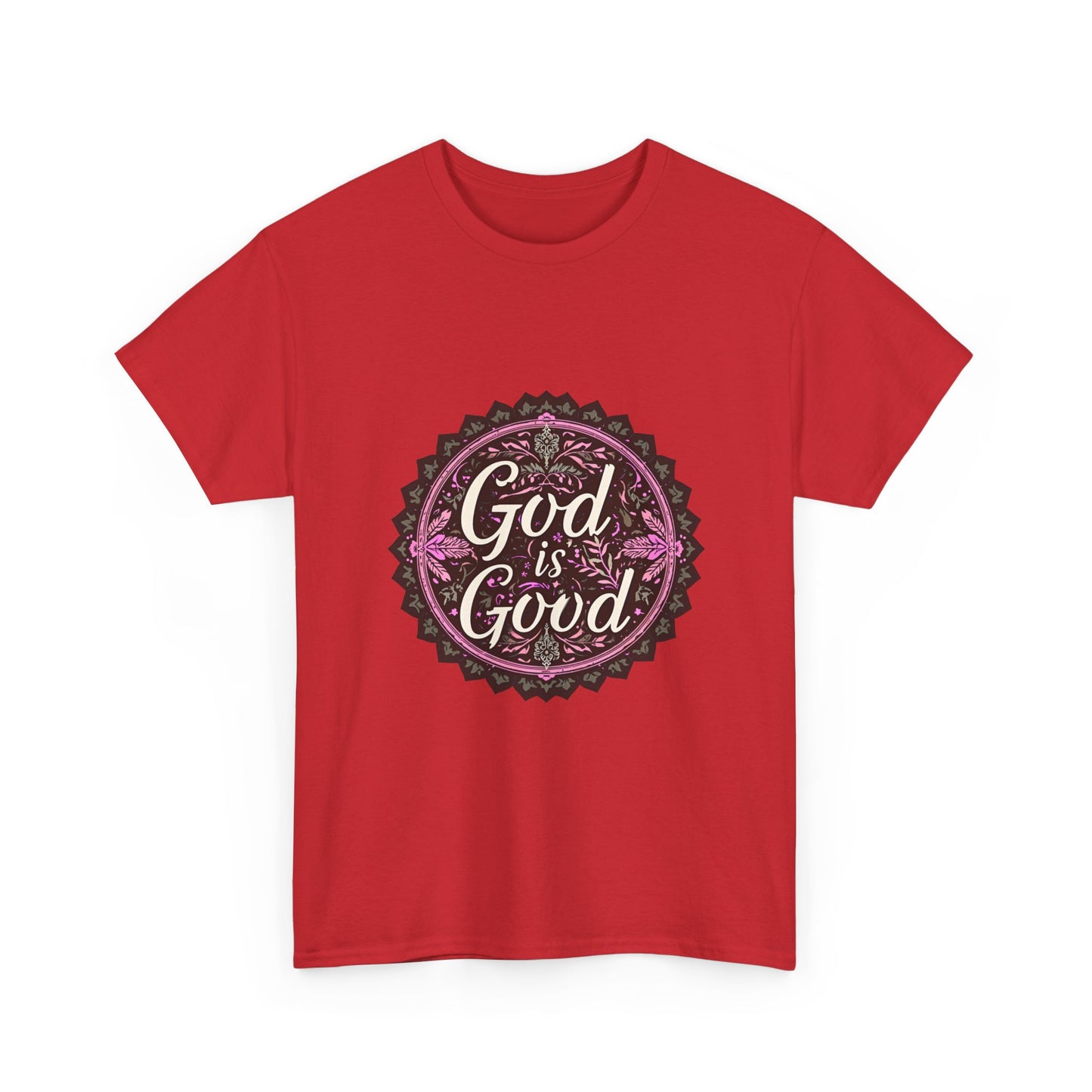 Inspirational Unisex Heavy Cotton Tee - "Faith-Based" Design