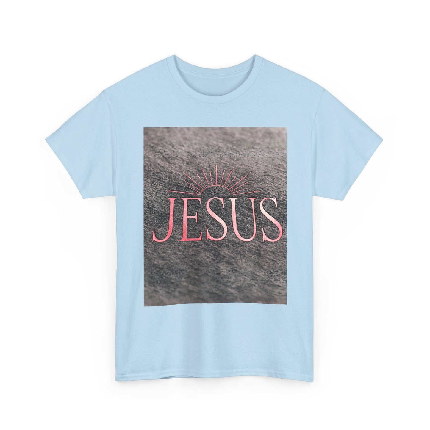 Faith-Inspired Unisex Heavy Cotton Tee - Bold 'Trendy' Design