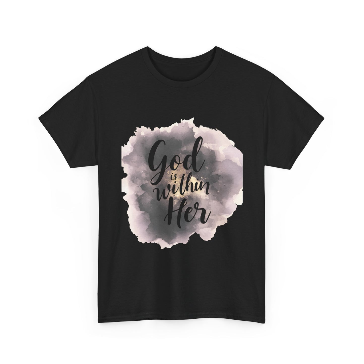 He is Within Her Unisex Heavy Cotton Tee - Inspirational Women's Shirt