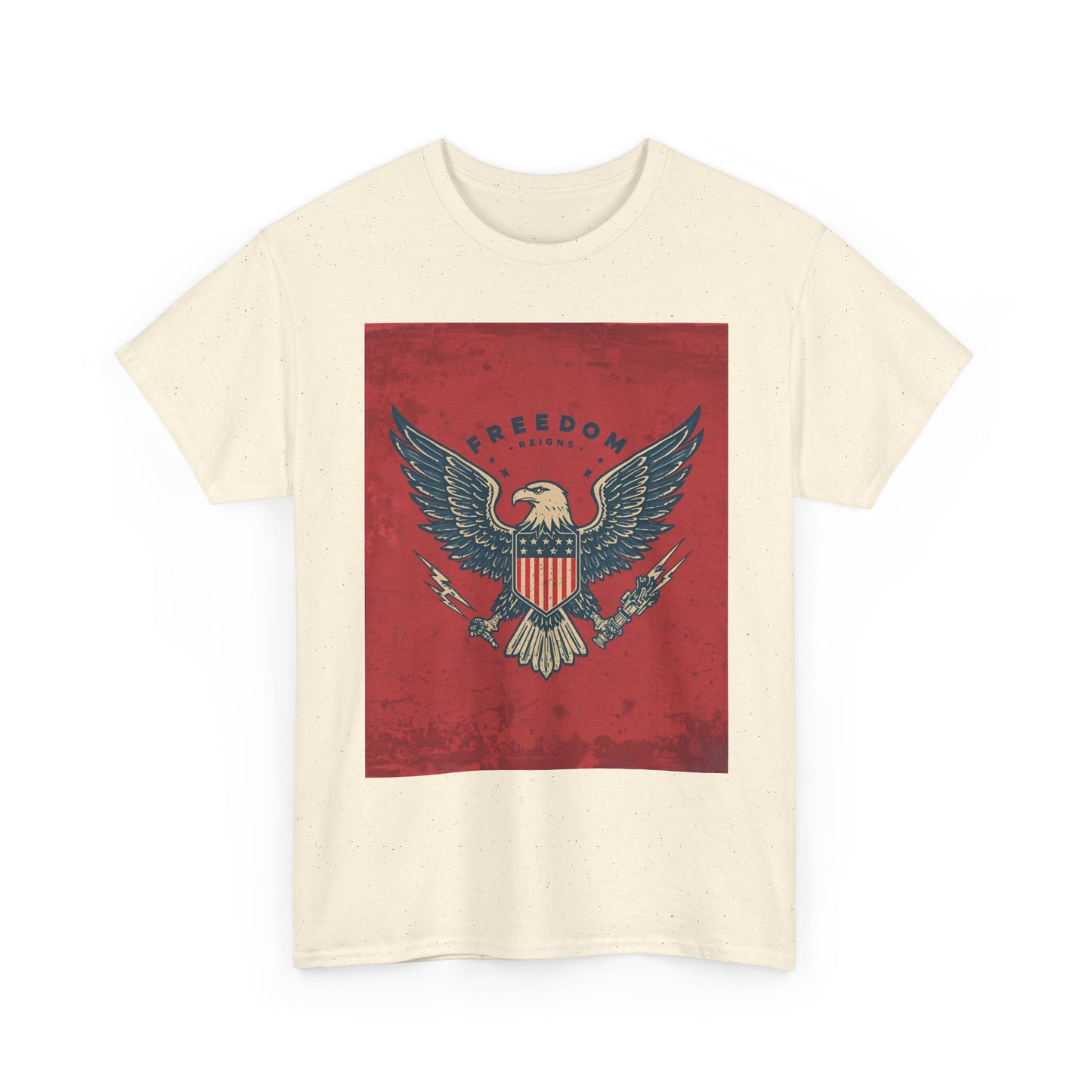 Freedom Eagle Heavy , American Pride , Patriotic , Fourth Of July Gift, Vintage Eagle Graphic Graphic Tee | Trendy Streetwear T-Shirt | U...