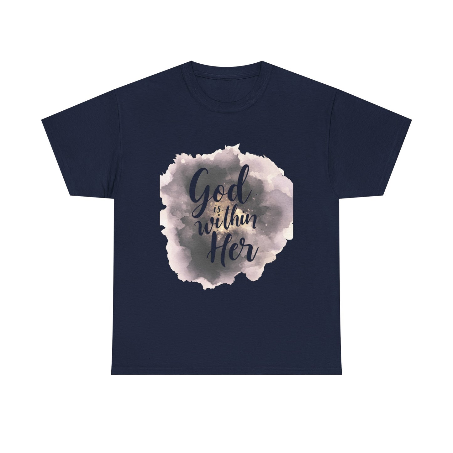 He is Within Her Unisex Heavy Cotton Tee - Inspirational Women's Shirt