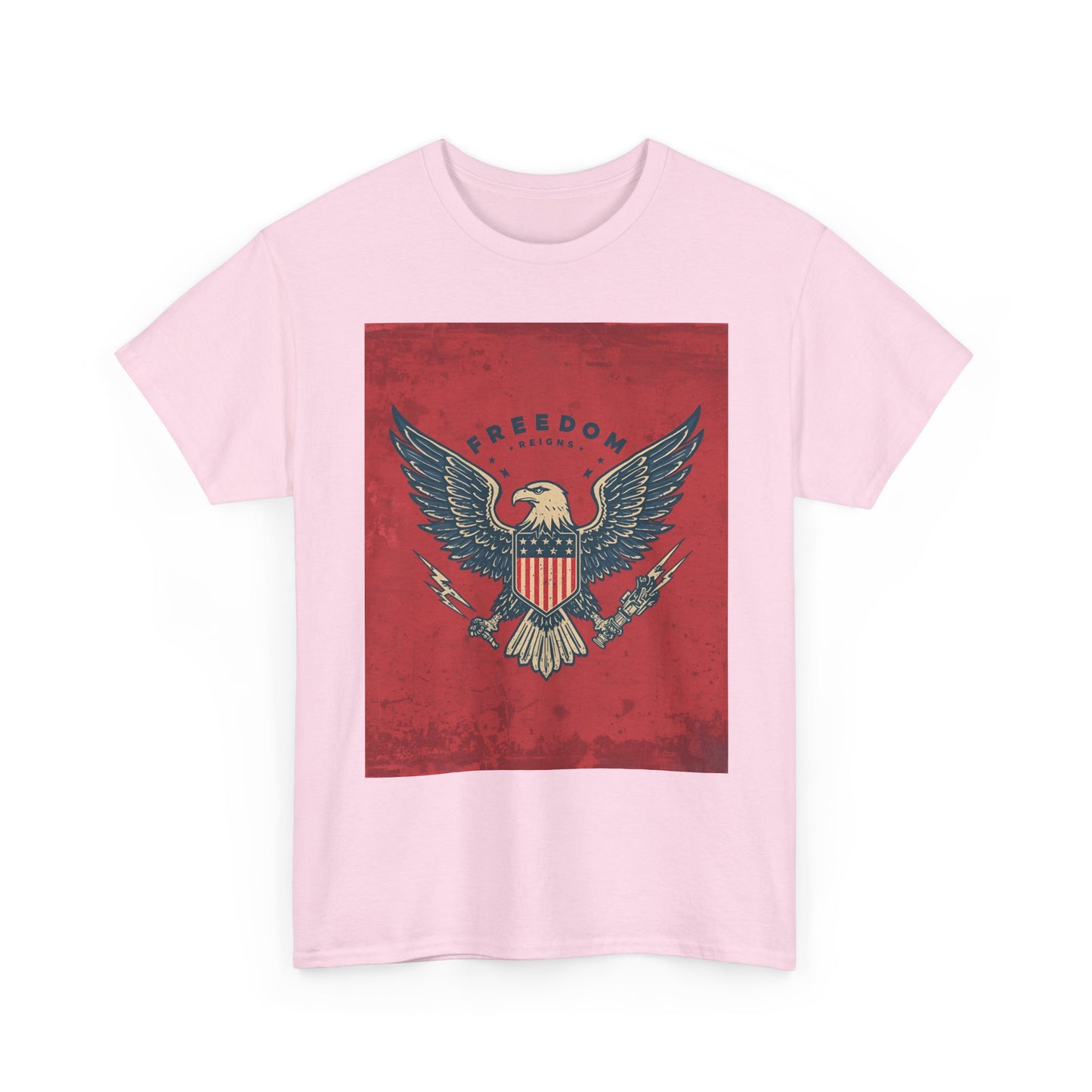 Freedom Eagle Heavy , American Pride , Patriotic , Fourth Of July Gift, Vintage Eagle Graphic Graphic Tee | Trendy Streetwear T-Shirt | U...