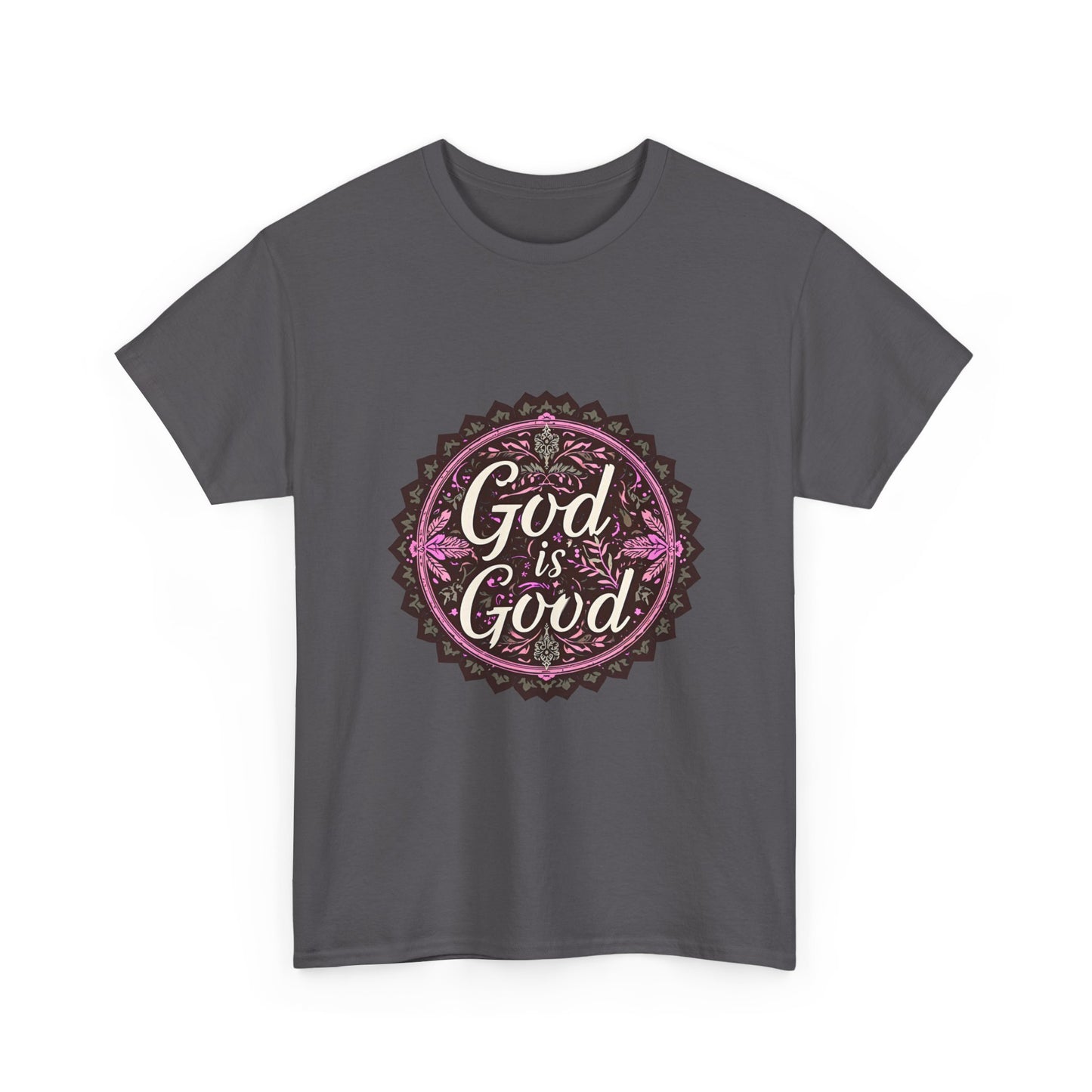 He is Good Unisex Heavy Cotton Tee - Positive Message T-Shirt for Everyday Wear
