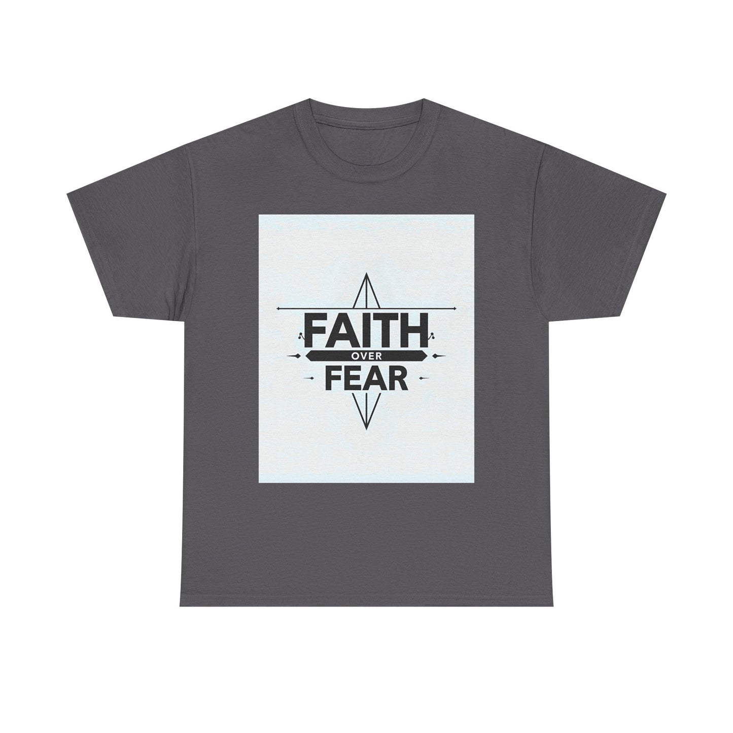 Faith Over Fear Unisex Heavy Cotton Tee