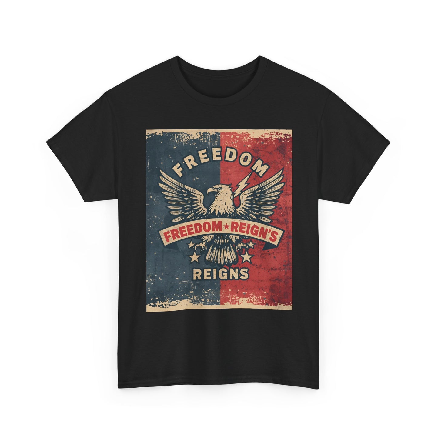 Patriotic Eagle , Vintage Freedom , , Independence Day Gift, Americana , Casual Statement Graphic Tee | Trendy Streetwear T-Shirt | Unise...