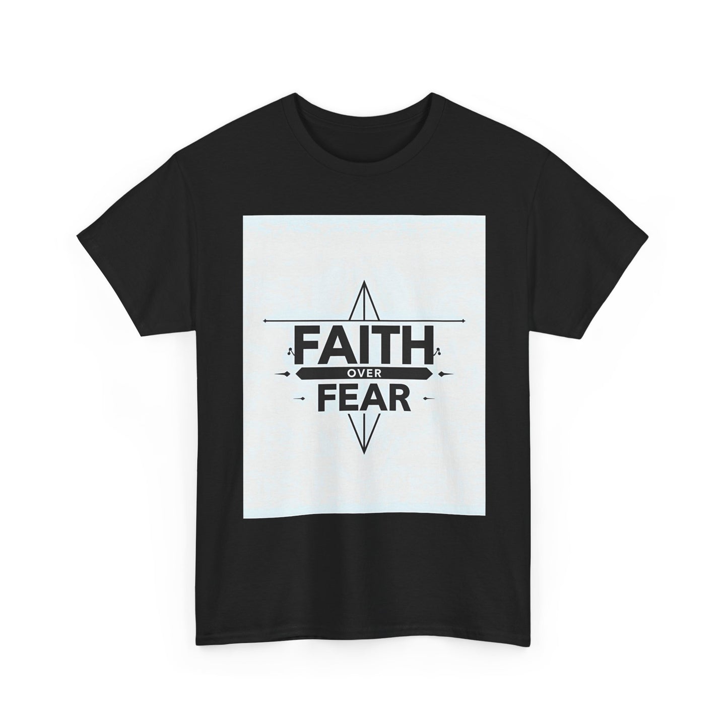 Faith Over Fear Unisex Heavy Cotton Tee