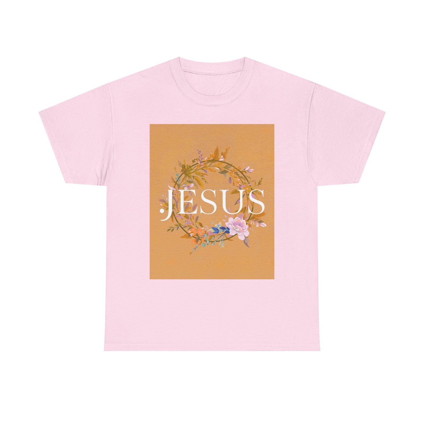 Floral Trendy Unisex Heavy Cotton Tee | Casual Wear