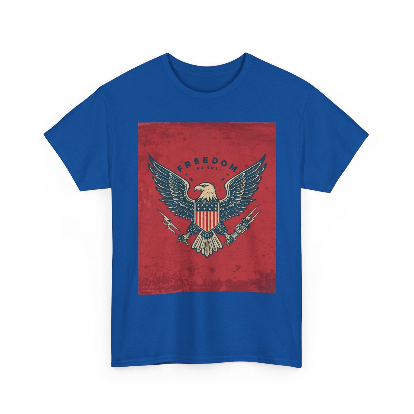 Freedom Eagle Heavy , American Pride , Patriotic , Fourth Of July Gift, Vintage Eagle Graphic Graphic Tee | Trendy Streetwear T-Shirt | U...