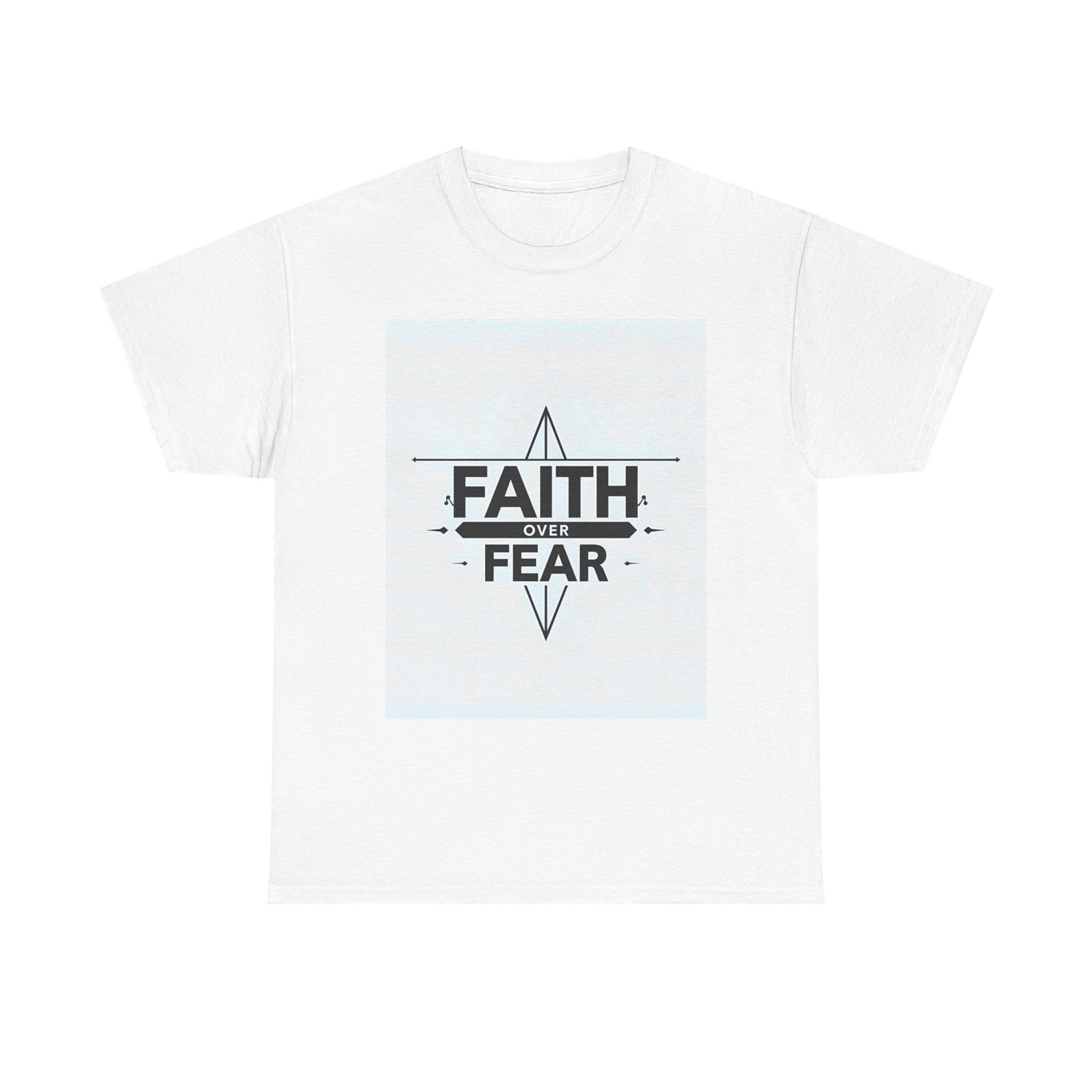 Faith Over Fear Unisex Heavy Cotton Tee