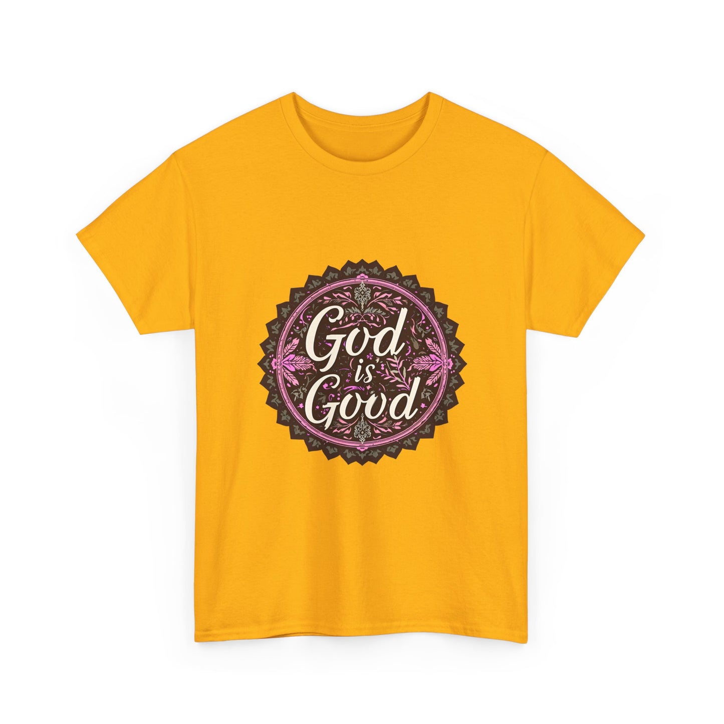 He is Good Unisex Heavy Cotton Tee - Positive Message T-Shirt for Everyday Wear