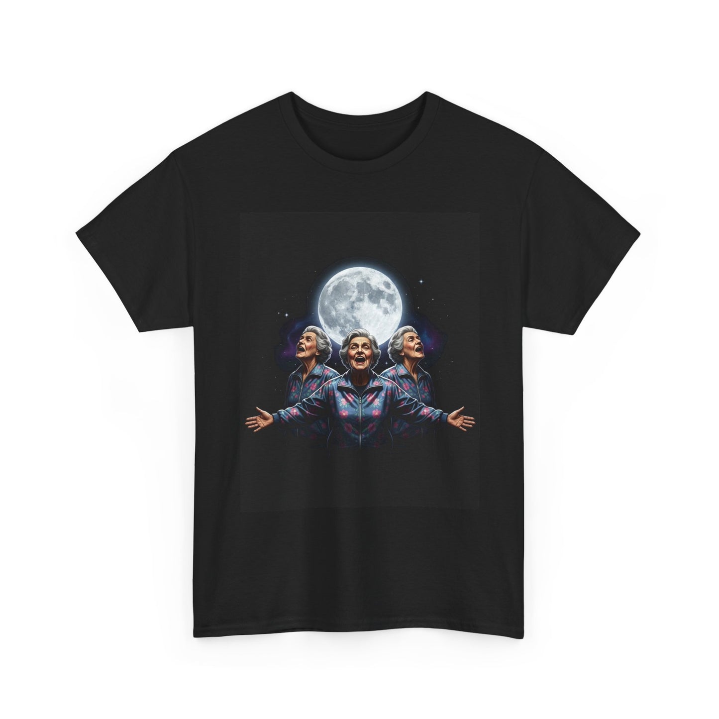Funny Moon Meme Graphic Tee | Trendy Streetwear T-Shirt | Unisex Cotton Comfort