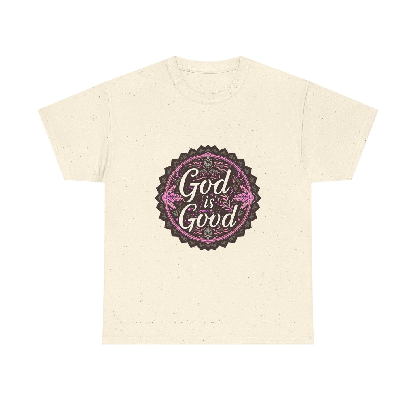 He is Good Unisex Heavy Cotton Tee - Positive Message T-Shirt for Everyday Wear