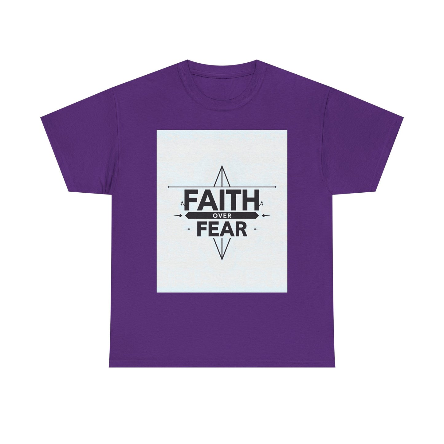 Faith Over Fear Unisex Heavy Cotton Tee