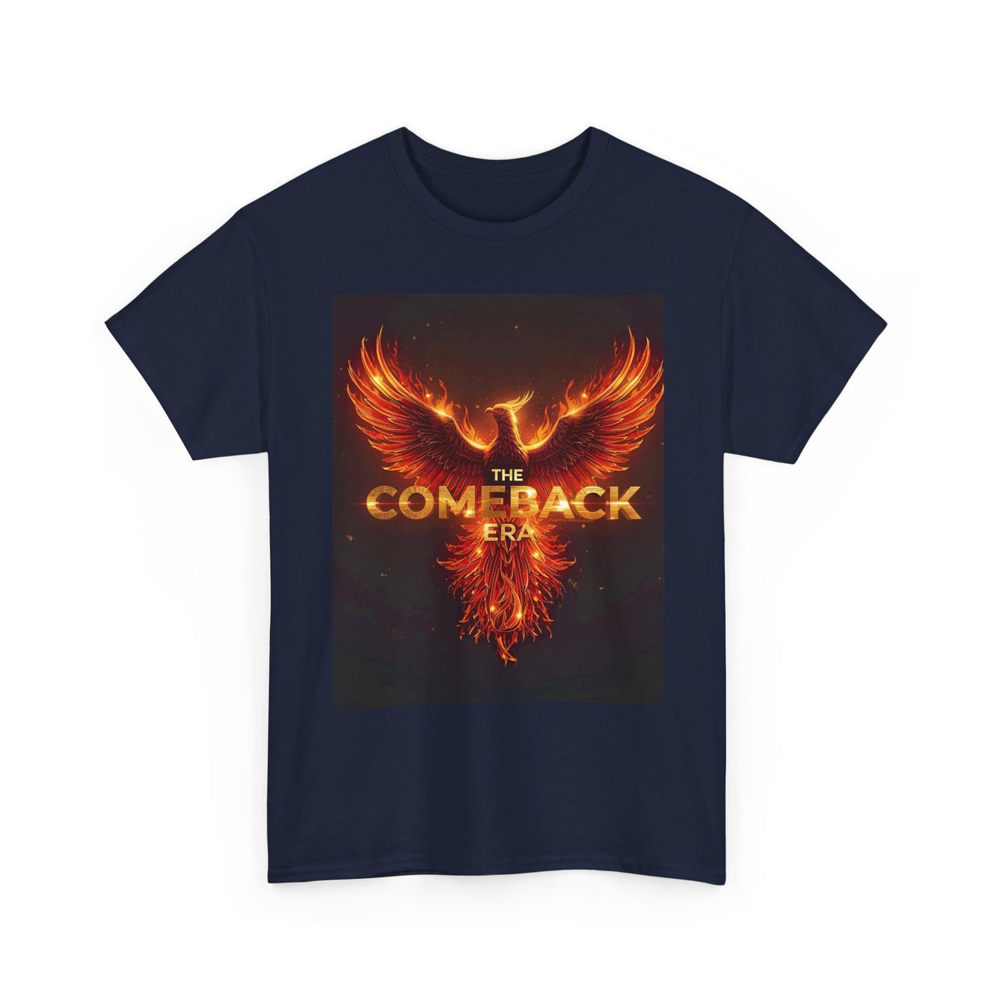The Comeback Era Heavy , Motivational , Phoenix Graphic , Casual Wear, Gift Idea Graphic Tee | Trendy Streetwear T-Shirt | Unisex Cotton ...
