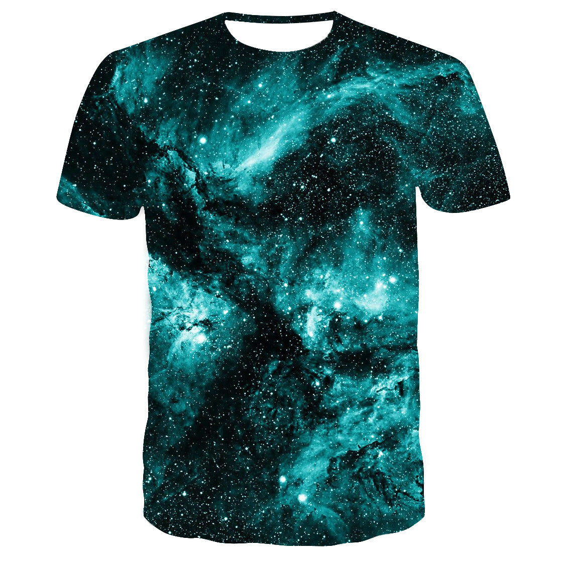 Starry sky print T-shirt
