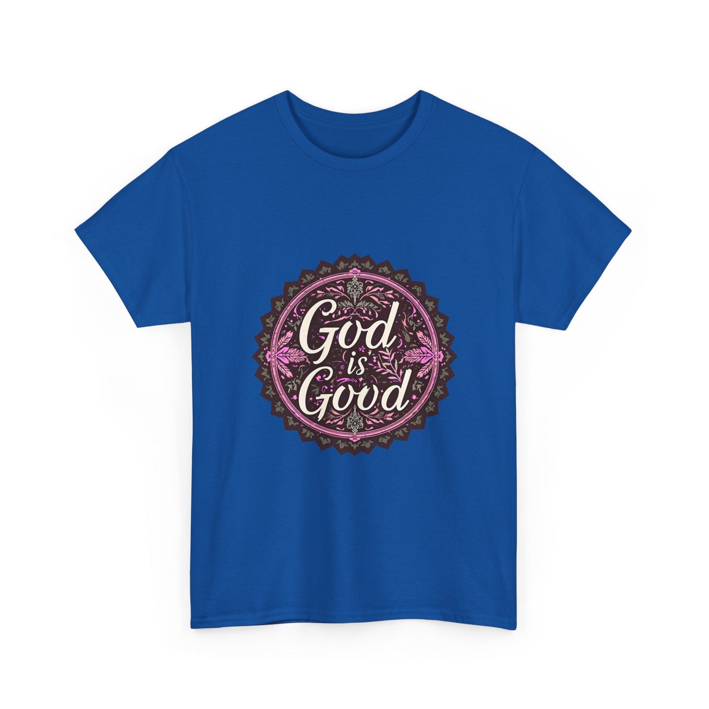 He is Good Unisex Heavy Cotton Tee - Positive Message T-Shirt for Everyday Wear