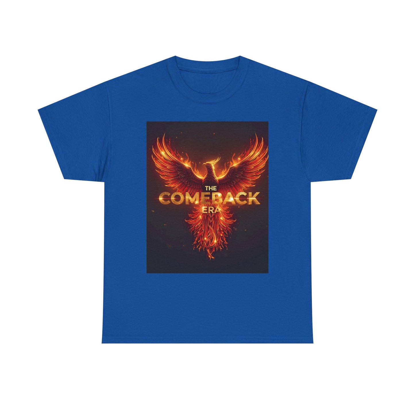 The Comeback Era Heavy , Motivational , Phoenix Graphic , Casual Wear, Gift Idea Graphic Tee | Trendy Streetwear T-Shirt | Unisex Cotton ...