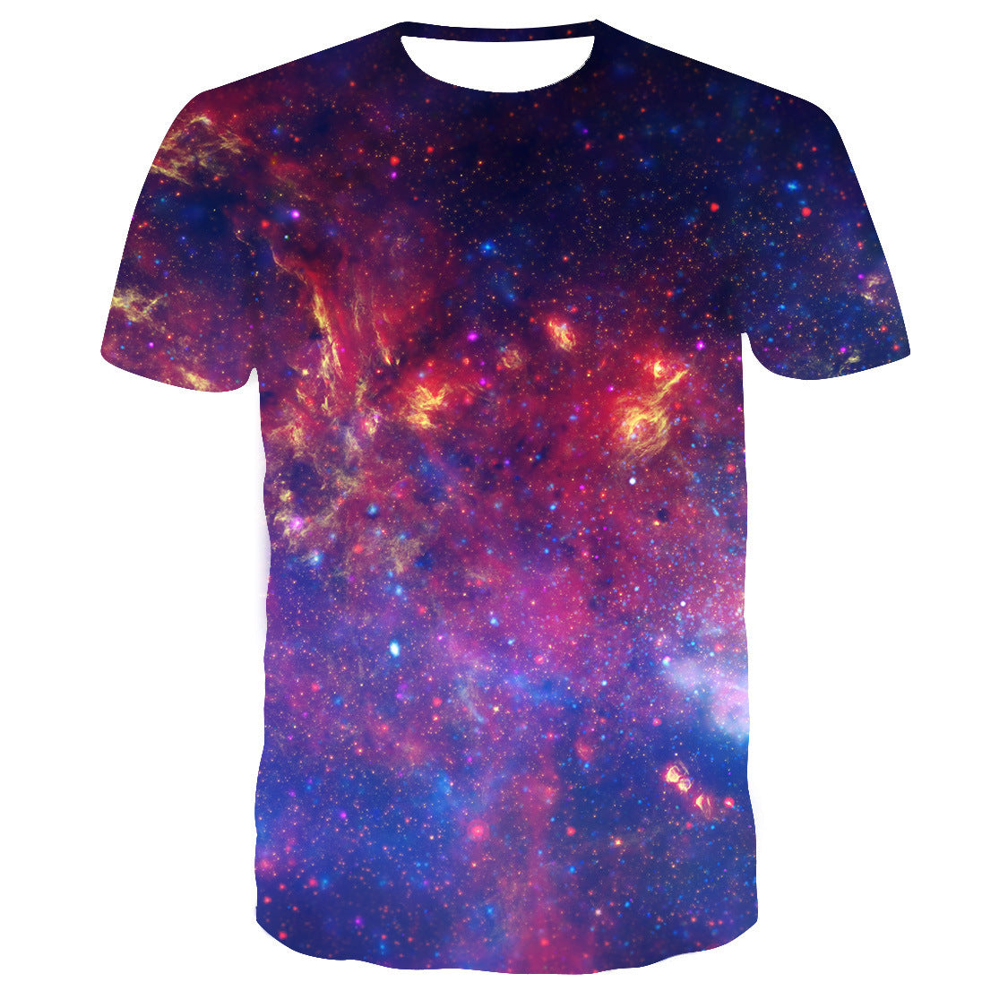 Starry sky print T-shirt