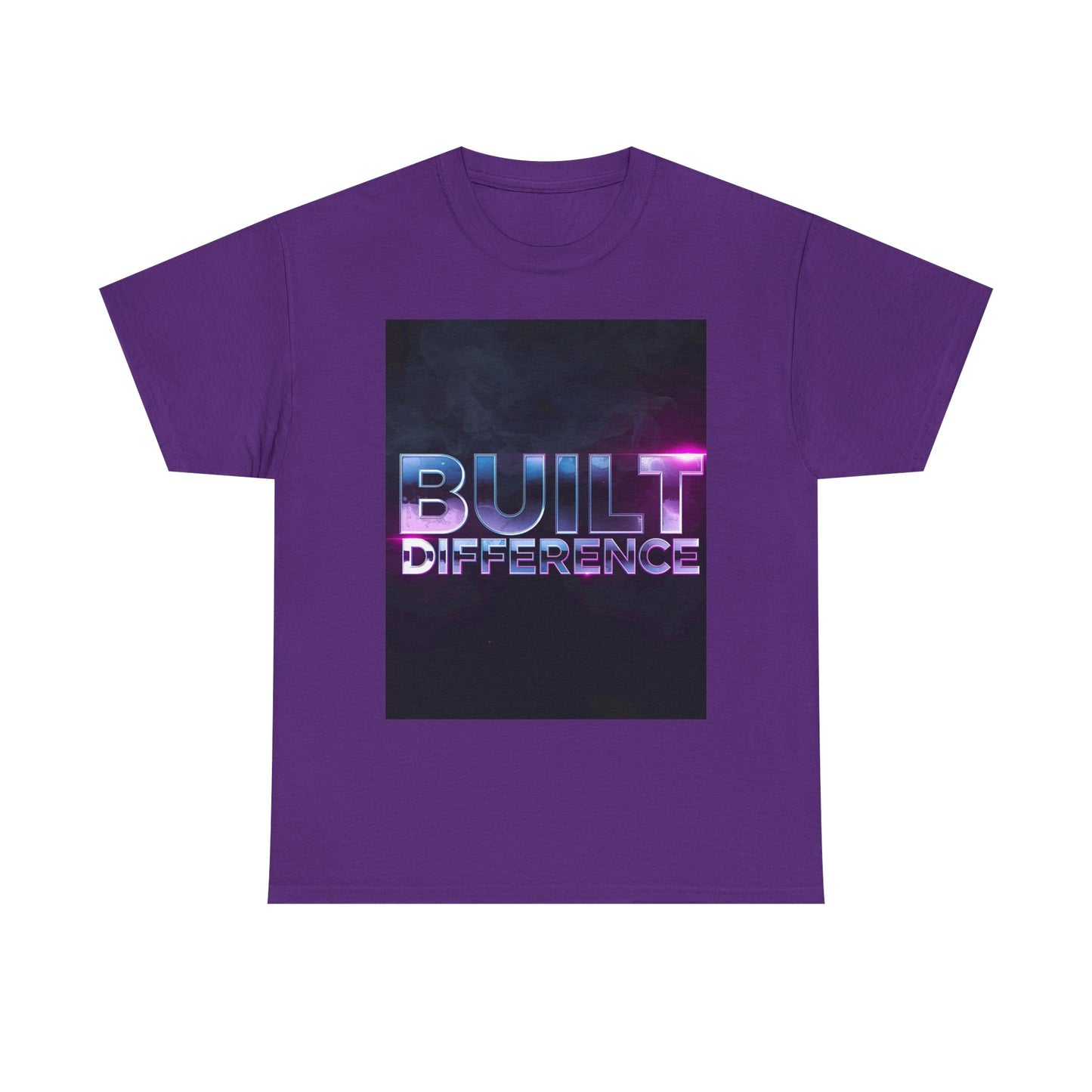 Built Difference Heavy Motivational Graphic , Gift For Friends, Casual Wear, Everyday Style Graphic Tee | Trendy Streetwear T-Shirt | Uni...