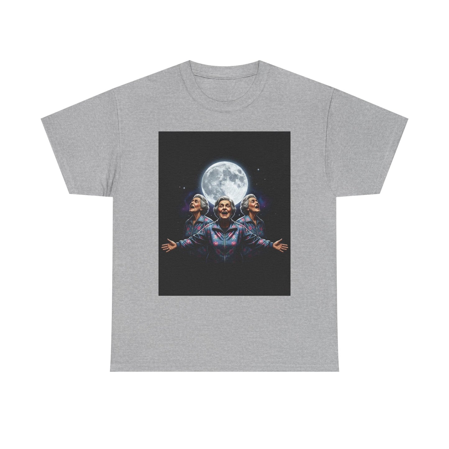 Funny Moon Meme Graphic Tee | Trendy Streetwear T-Shirt | Unisex Cotton Comfort