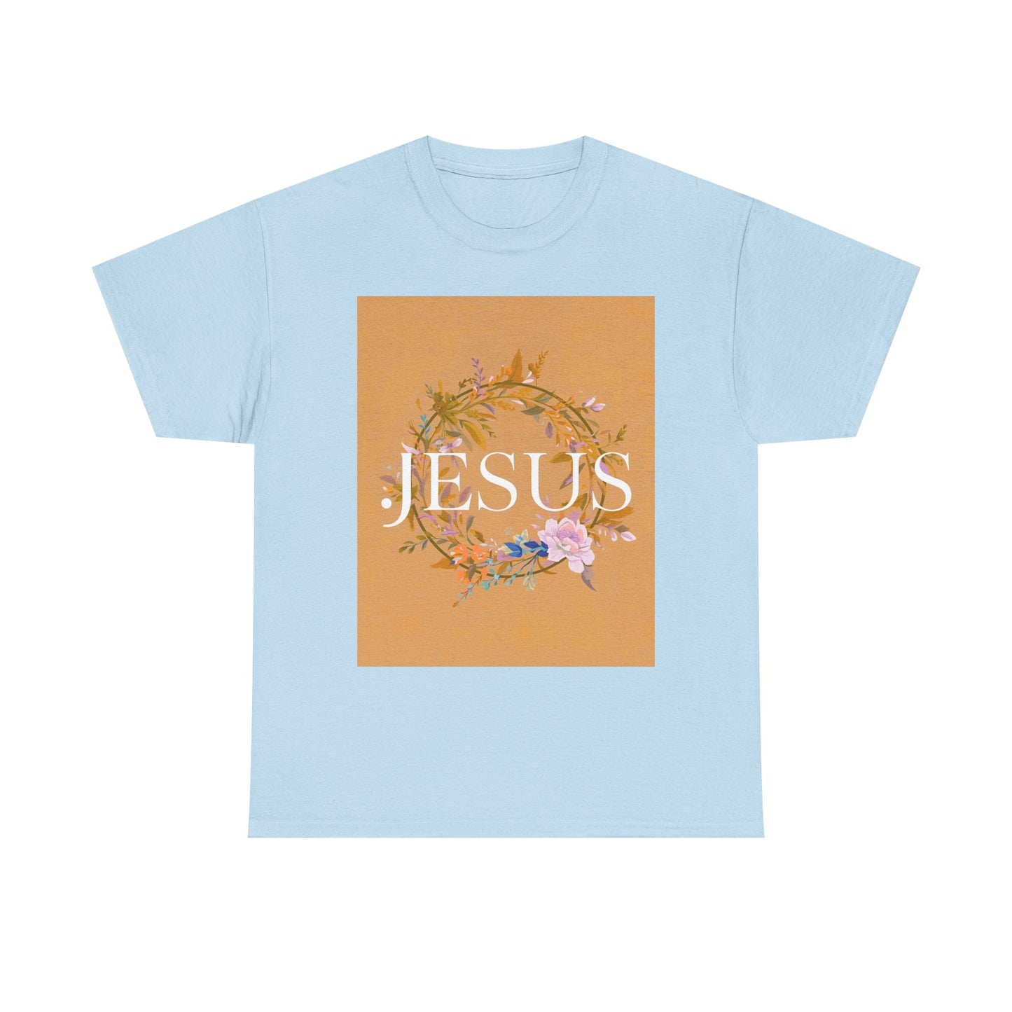 Floral Trendy Unisex Heavy Cotton Tee | Casual Wear