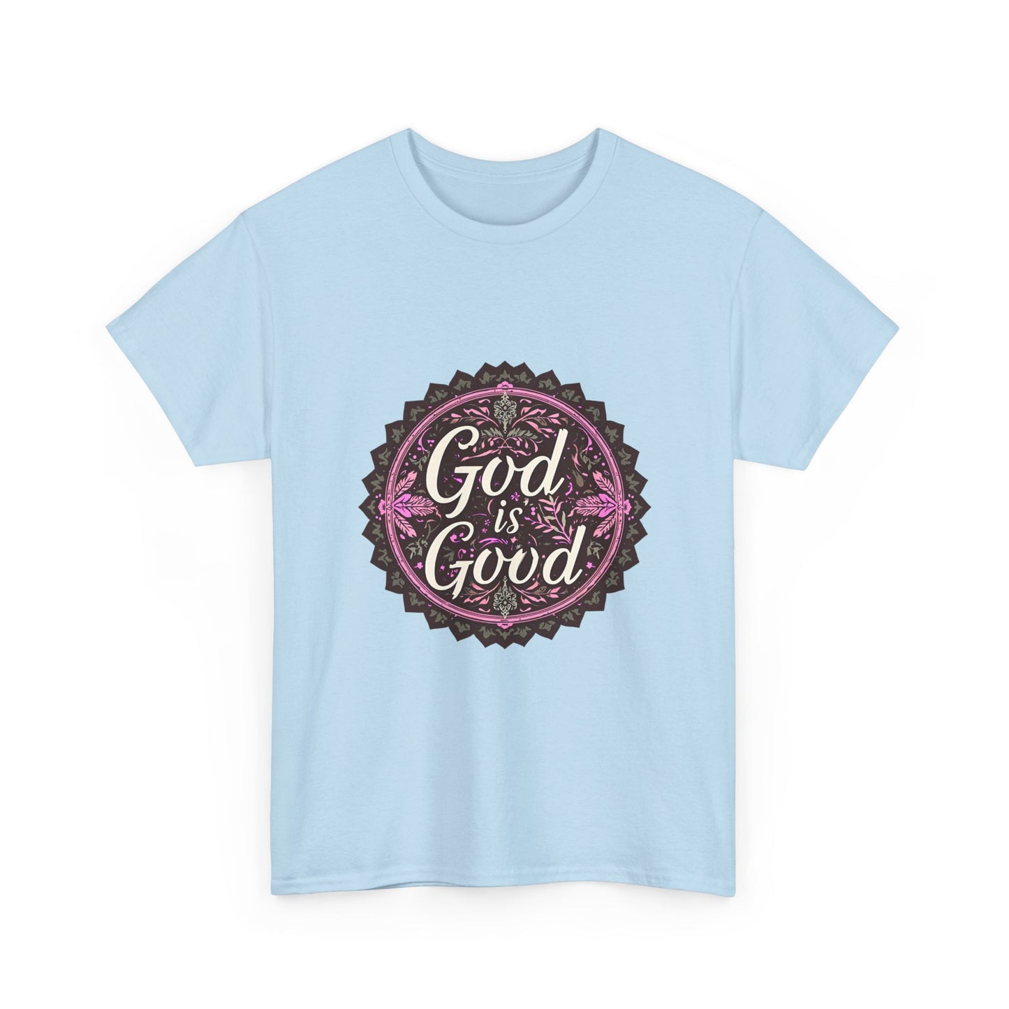 Inspirational Unisex Heavy Cotton Tee - "Faith-Based" Design