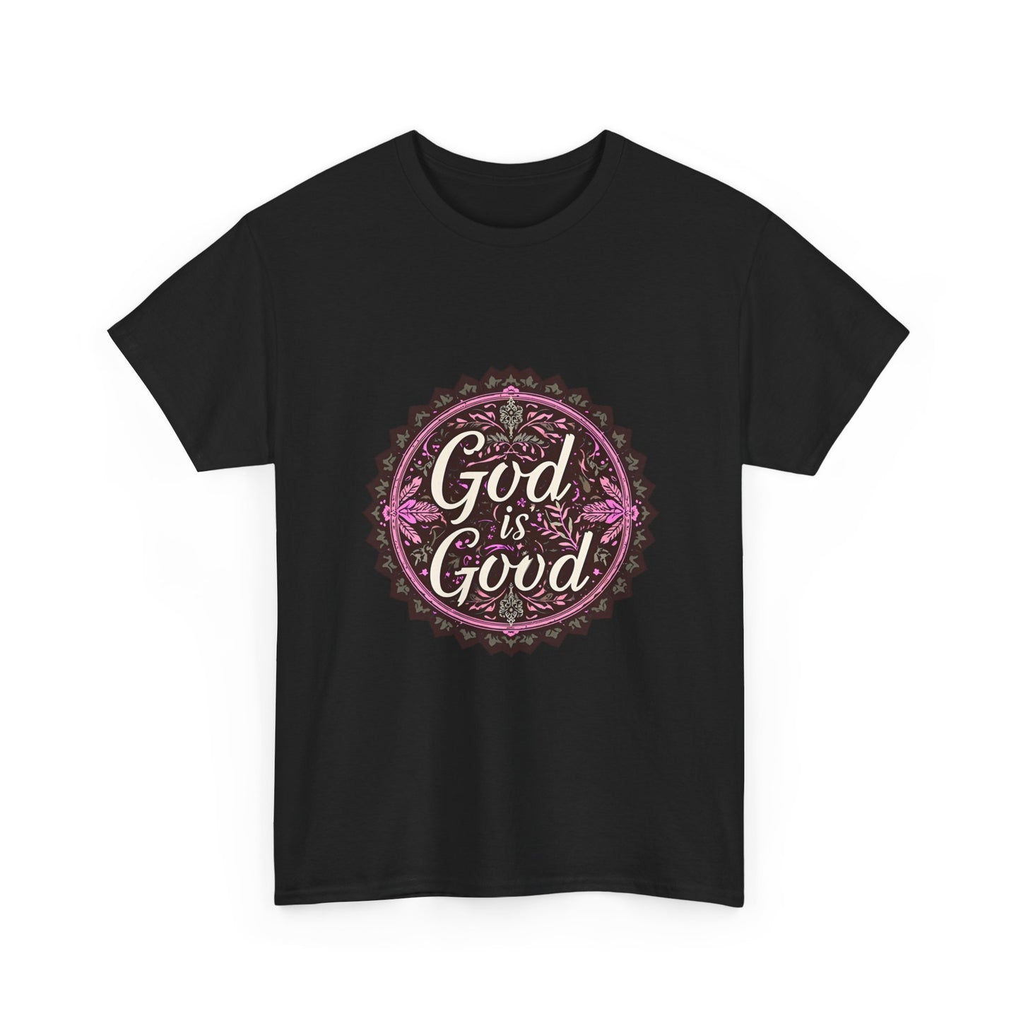 He is Good Unisex Heavy Cotton Tee - Positive Message T-Shirt for Everyday Wear