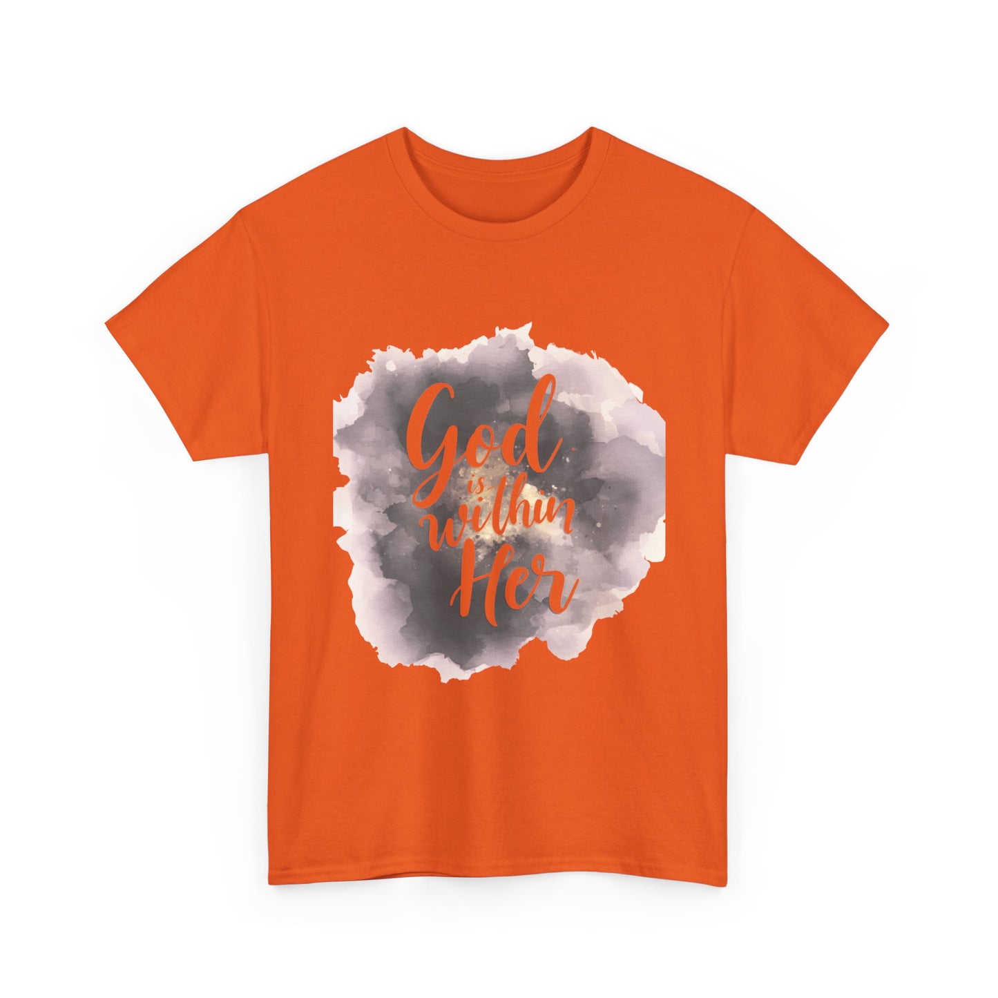 He is Within Her Unisex Heavy Cotton Tee - Inspirational Women's Shirt