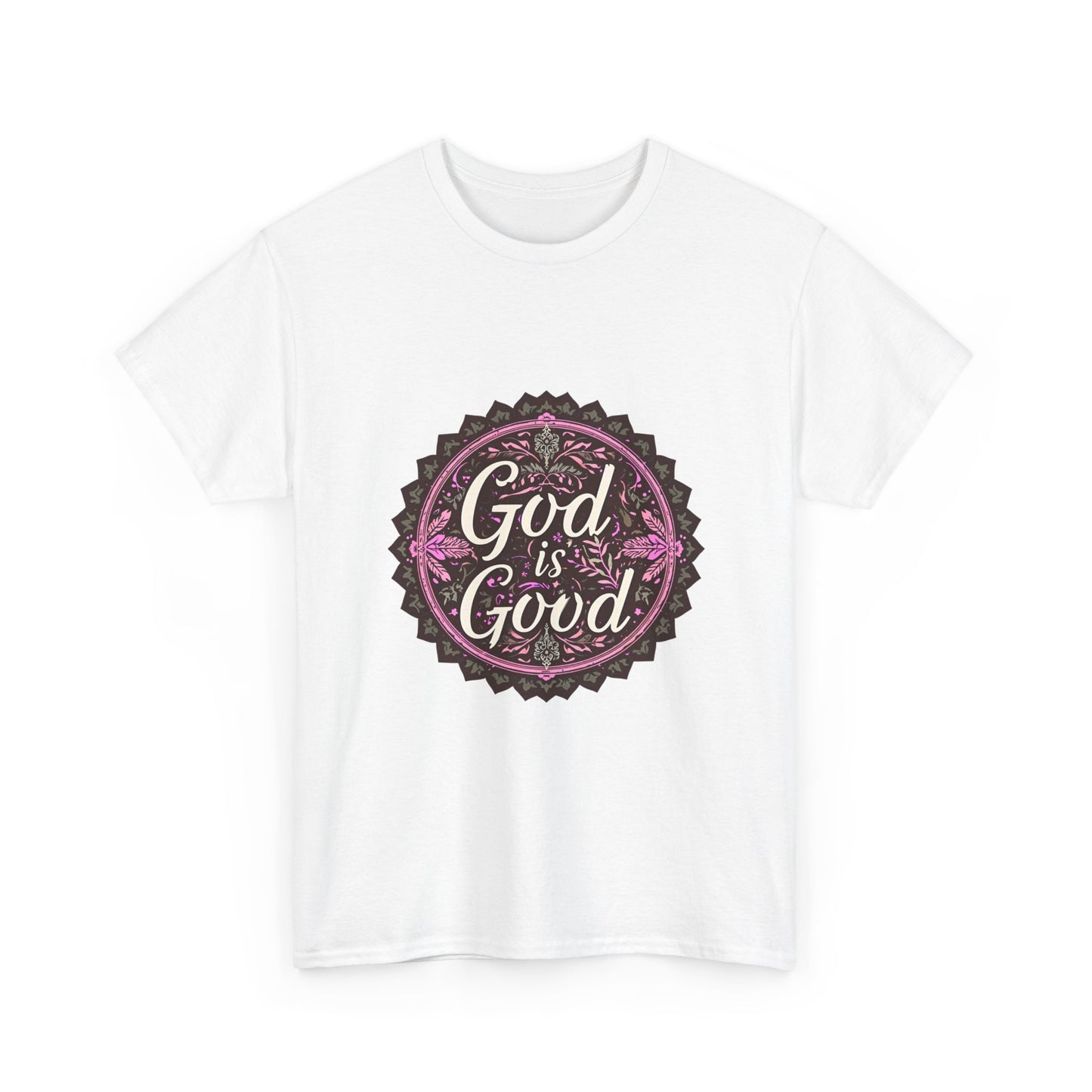 He is Good Unisex Heavy Cotton Tee - Positive Message T-Shirt for Everyday Wear