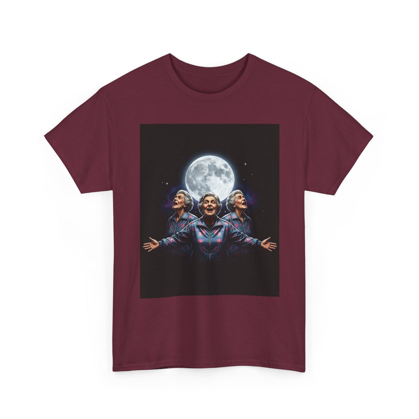 Funny Moon Meme Graphic Tee | Trendy Streetwear T-Shirt | Unisex Cotton Comfort