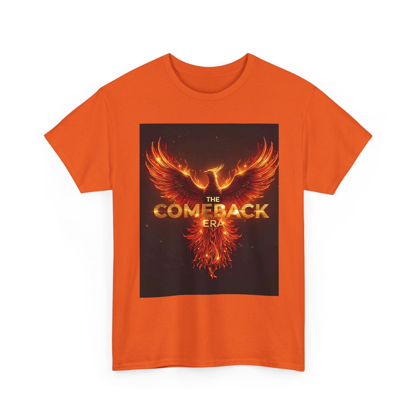 Heavy The Comeback Era, Motivational , Phoenix Design, Casual Wear, Gift For New Beginnings, Trendy Graphic Tee | Trendy Streetwear T-Shi...