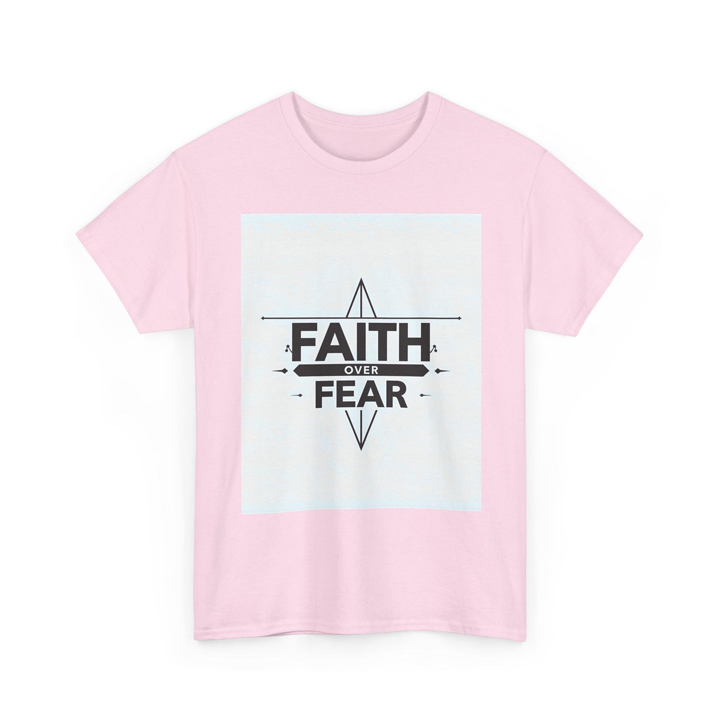 Faith Over Fear Unisex Heavy Cotton Tee