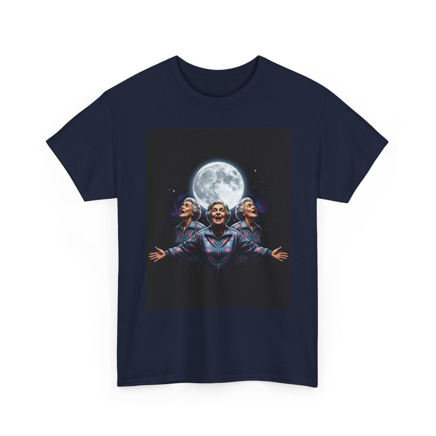 Funny Moon Meme Graphic Tee | Trendy Streetwear T-Shirt | Unisex Cotton Comfort